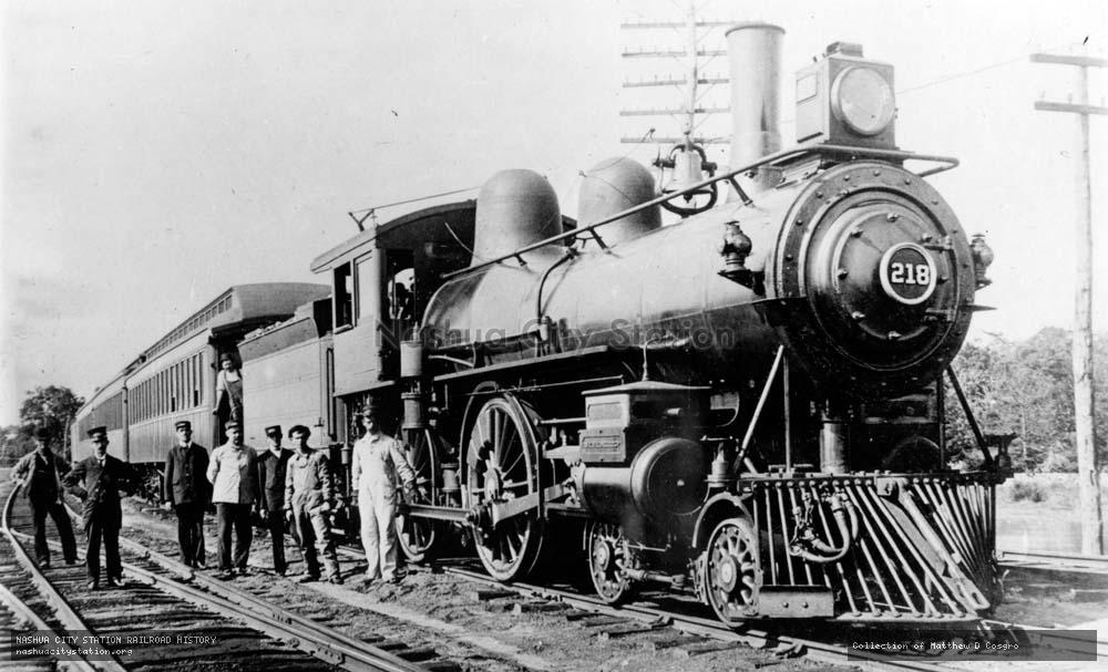 Postcard: New Haven Railroad #218